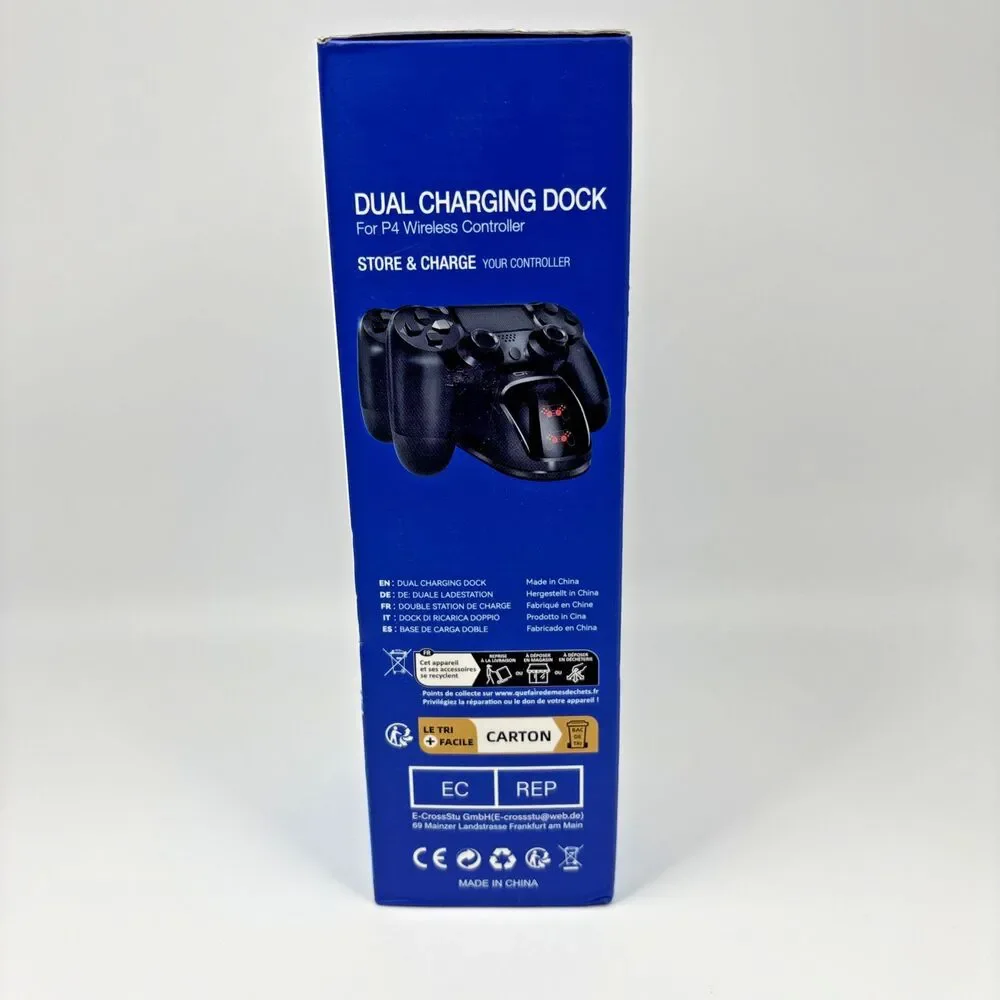 PS4 Controller Charger Dock - PS4 Dual Charging Station For PlayStation 4 NEW